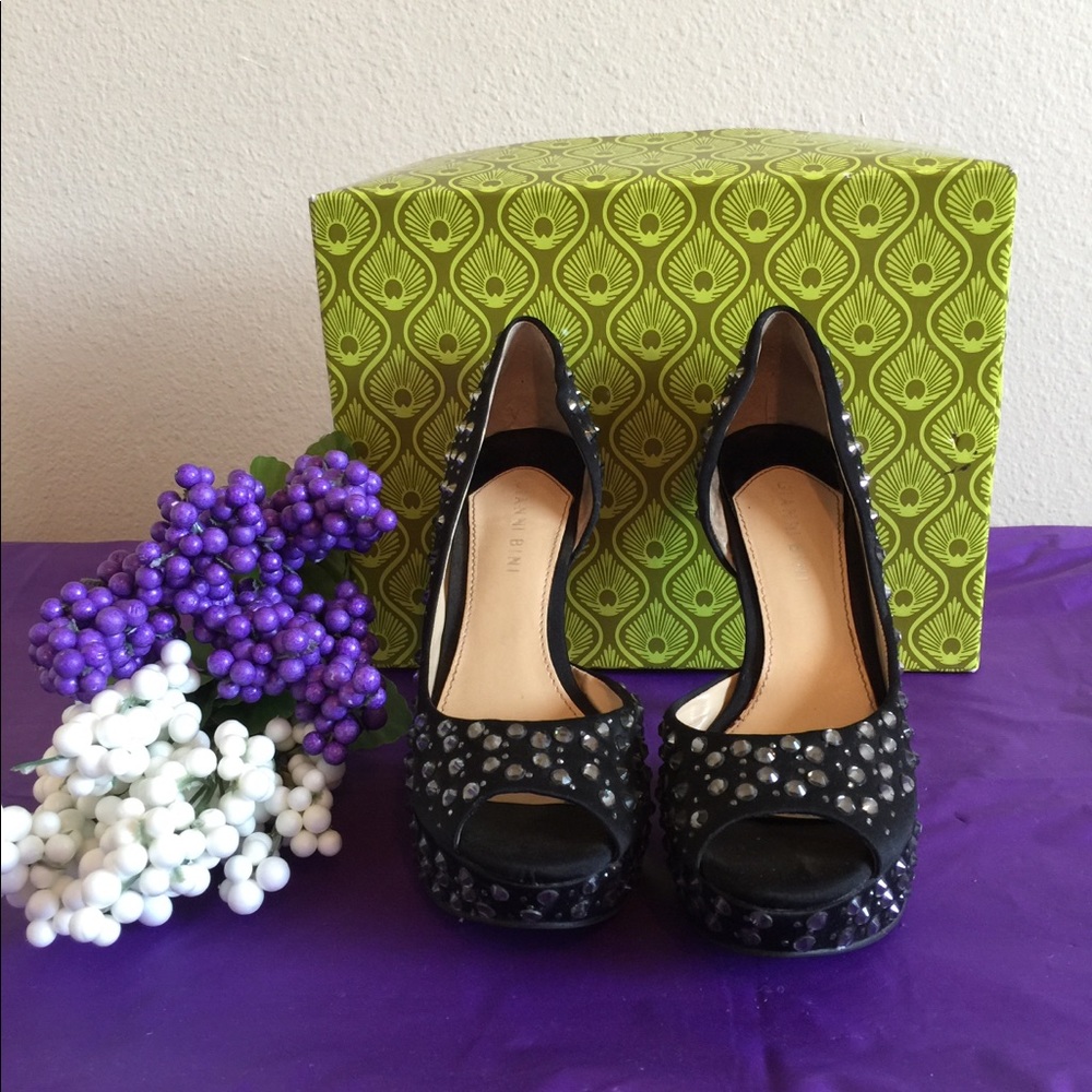Gianni Bini studded platforms.